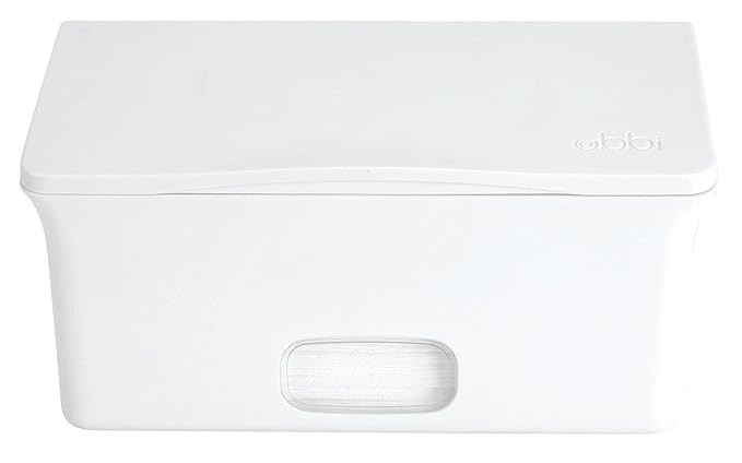 Ubbi Baby Wipes Dispenser | Baby Wipes Case | Baby Wipes Holder with Weighted Plate, Keeps Wipes ... | Amazon (US)