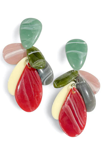 More Than Often Multi Teardrop Earrings | The Willow Tree