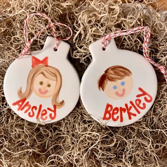 Children's Personalized Christmas Ornament / First | Etsy | Etsy (US)