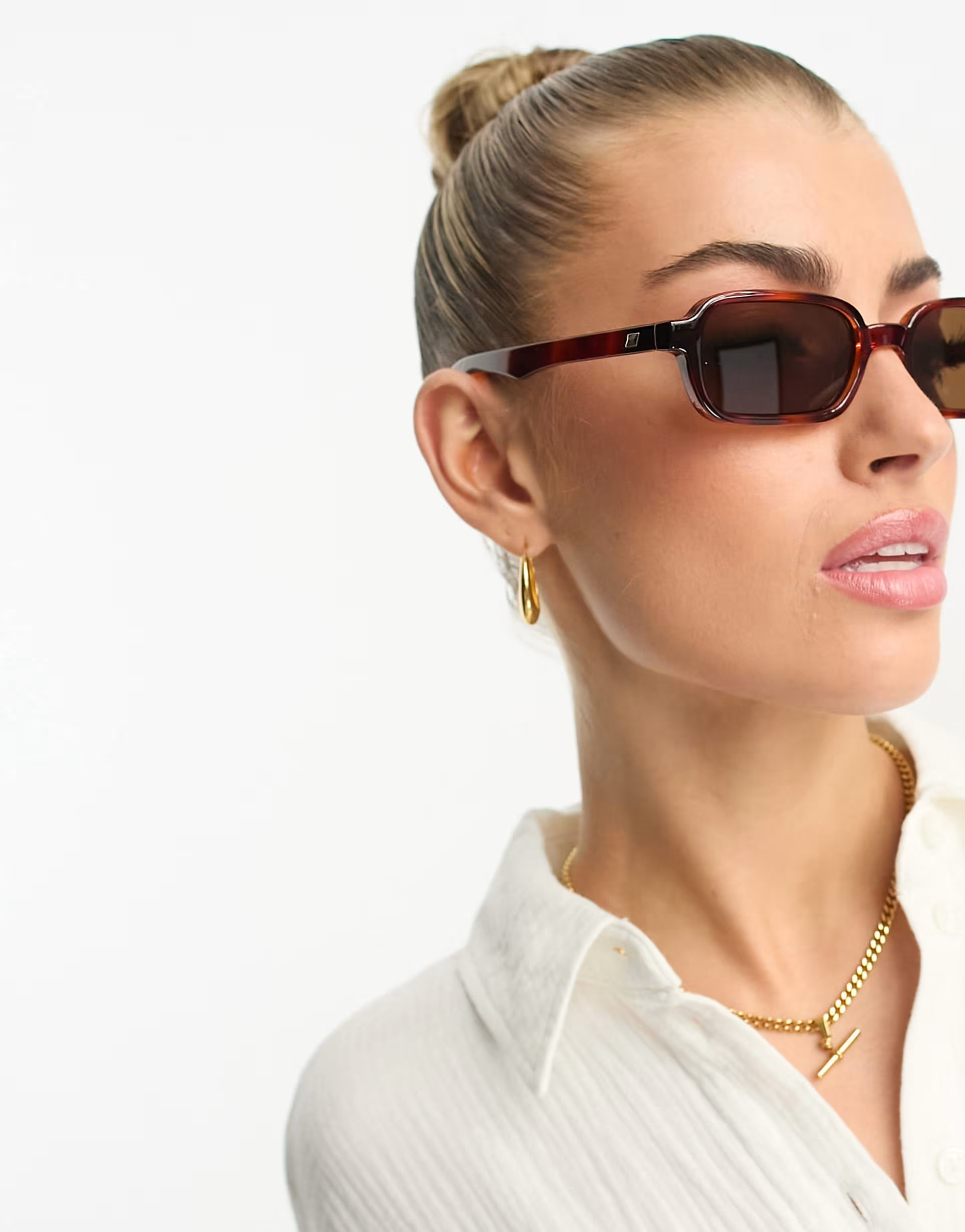 Le Specs pilferer sunglasses with brown lens in toffee tortoiseshell | ASOS | ASOS (Global)