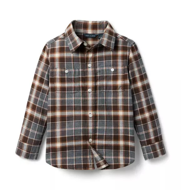 Plaid Flannel Shirt | Janie and Jack