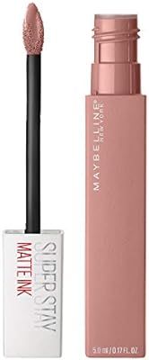 Maybelline SuperStay Matte Ink Un-nude Liquid Lipstick, Poet, 0.17 Fl Oz, Pack of 1 | Amazon (US)