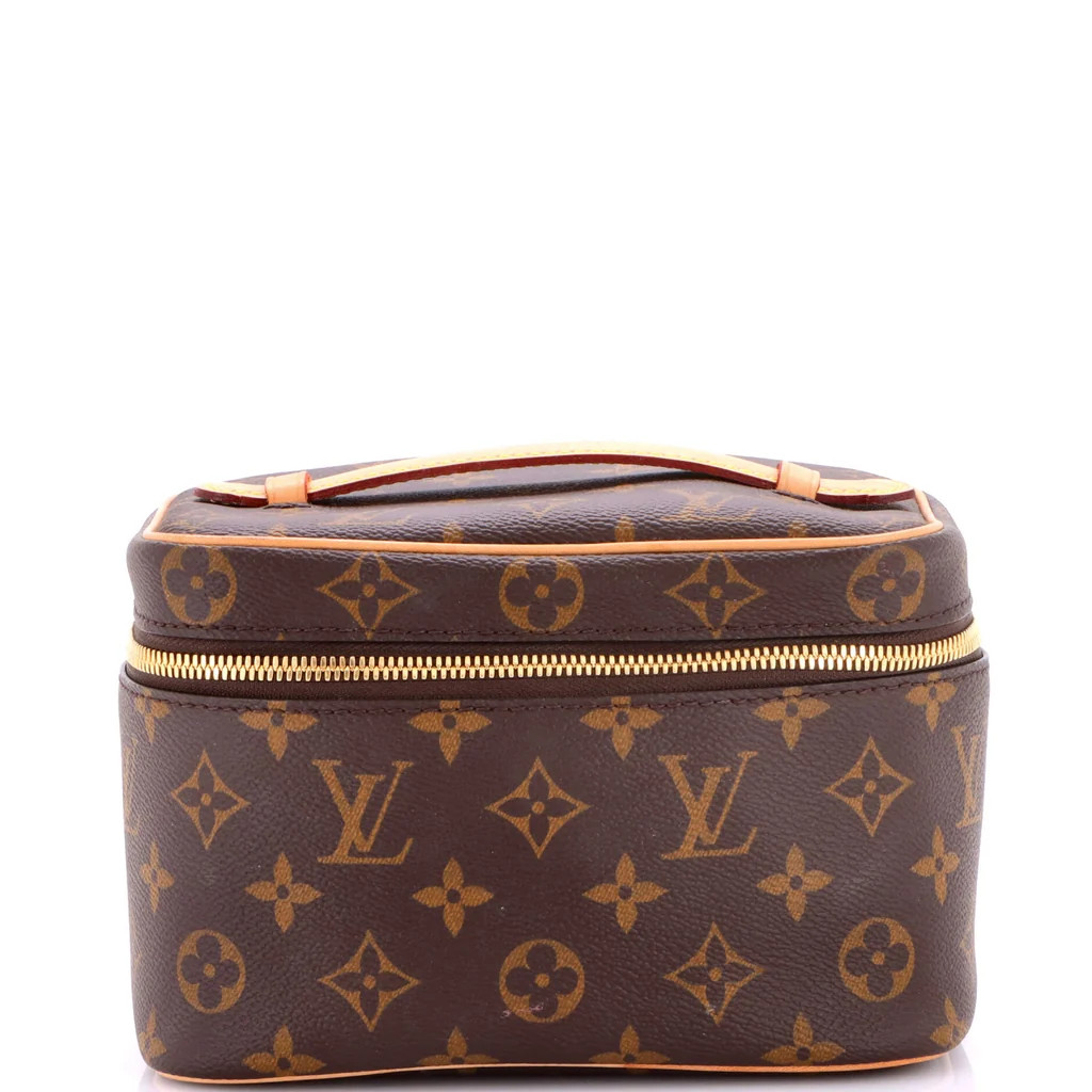 Nice Vanity Case Macassar Monogram Canvas Mini | Rebag