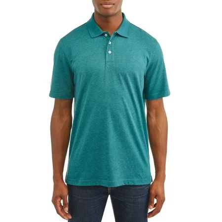 George Short Sleeve Solid Polo up to 5XL | Walmart (US)