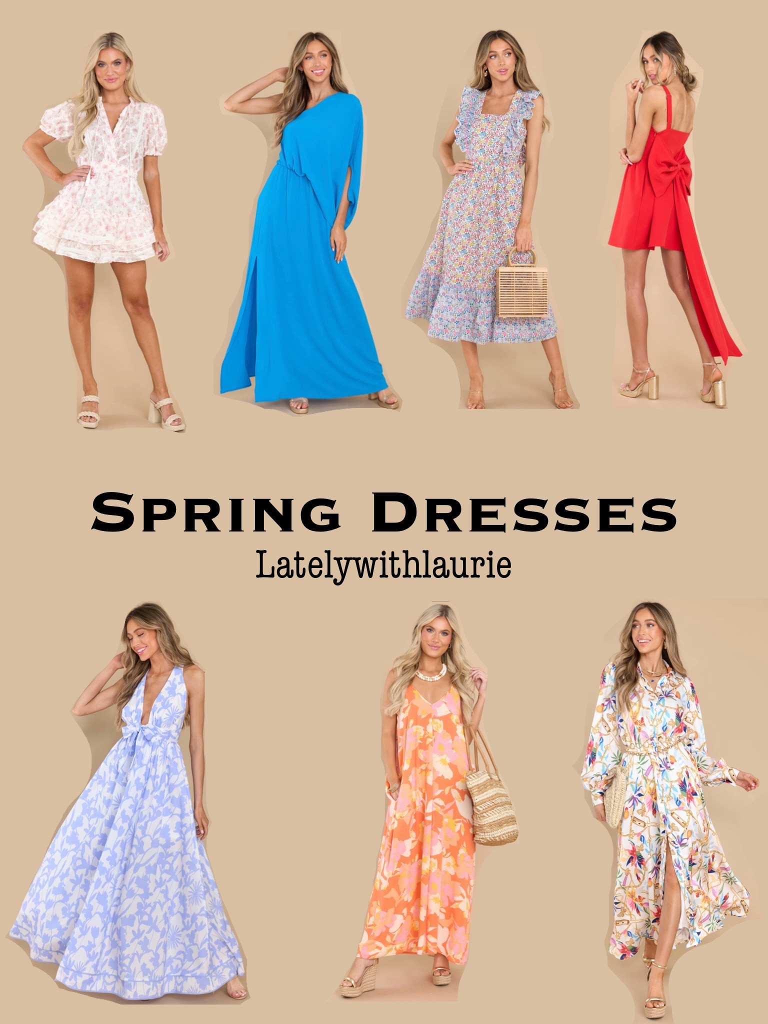 How gorgeous are these spring dresses?! Perfect for vacation outfits, date night outfits, resort wear, Easter dresses, cocktail dresses, wedding guest dress. Floral dress, maxi dress, red dress, one shoulder dress, mini dress 

#LTKbump #LTKfamily #LTKwedding