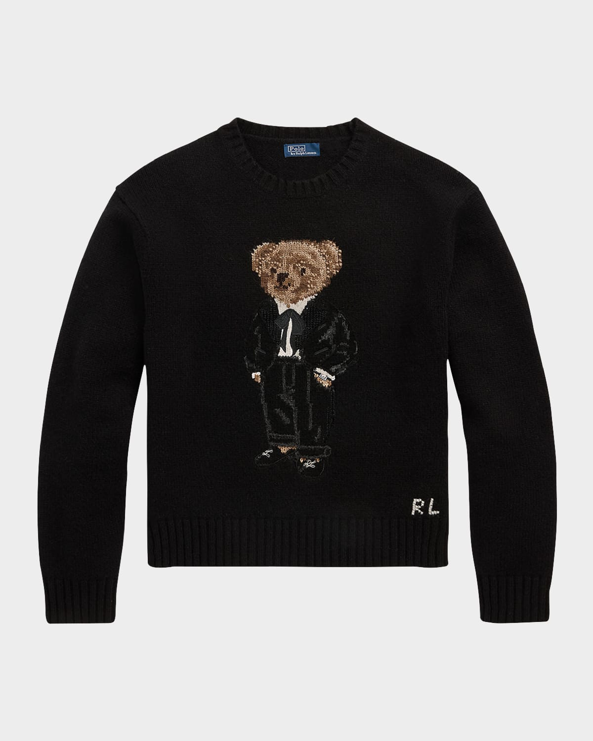 Polo Bear Wool-Cashmere Sweater | Neiman Marcus