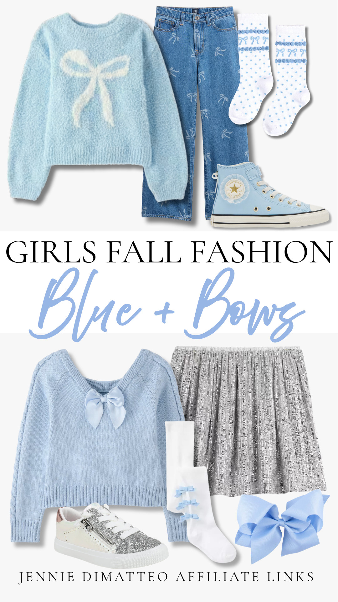 Obsessed with all the little blue details 🎀 bows, denim, sparkle + the cutest shoes for fall! Everything linked 💙✨

#GirlsFallFashion #GirlsFashion #KidsFallFashion #BlueGirlStyle #BowTrend #GirlsOutfitIdeas #KidsStyle #FallOutfits #GirlMom #LTKKids #LTKFamily #LTKFinds 

 #LTKootd #LTKBaby #LTKKids