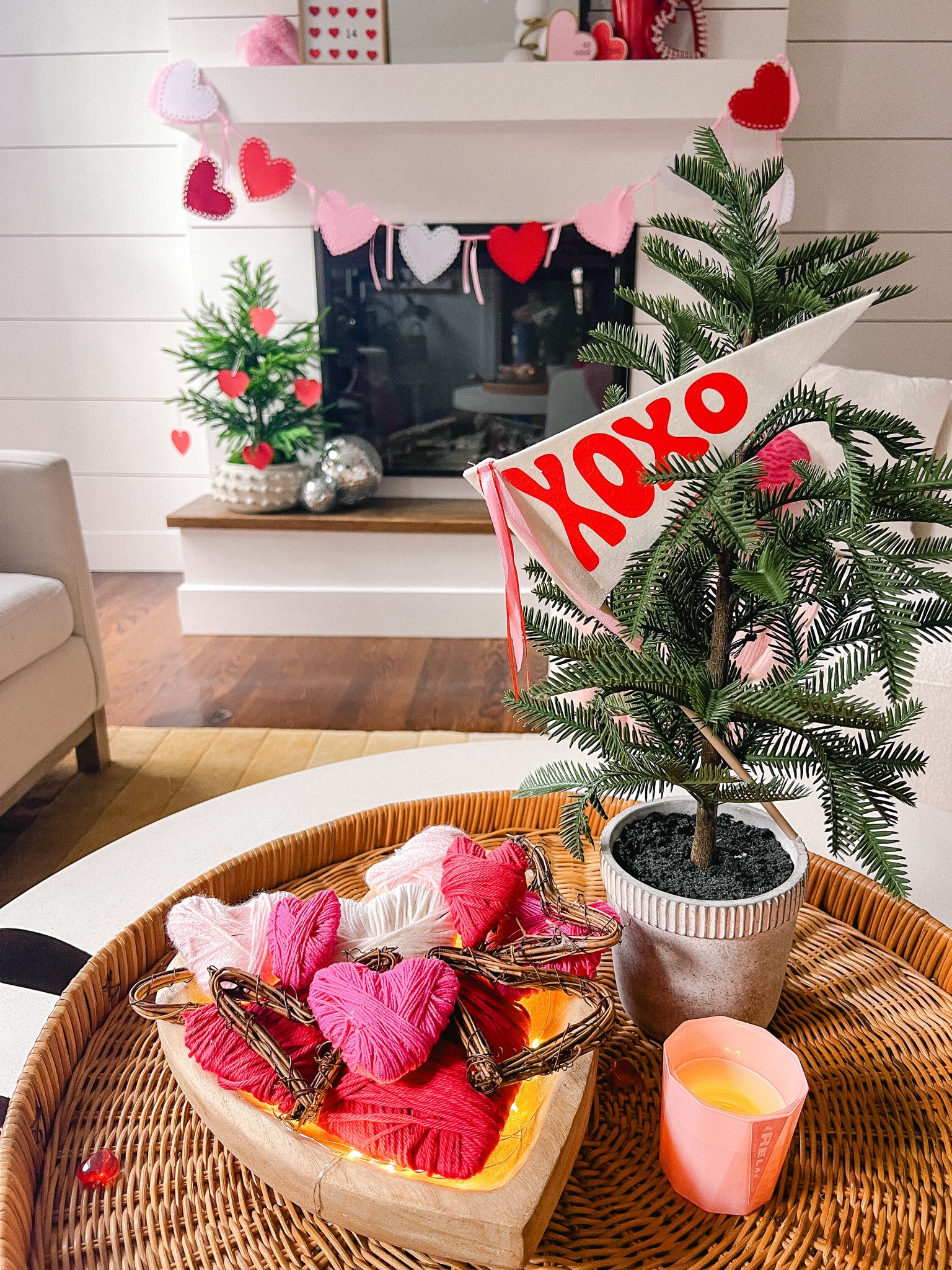 Easy Valentine’s Day centerpiece 

#LTKhome #LTKSeasonal