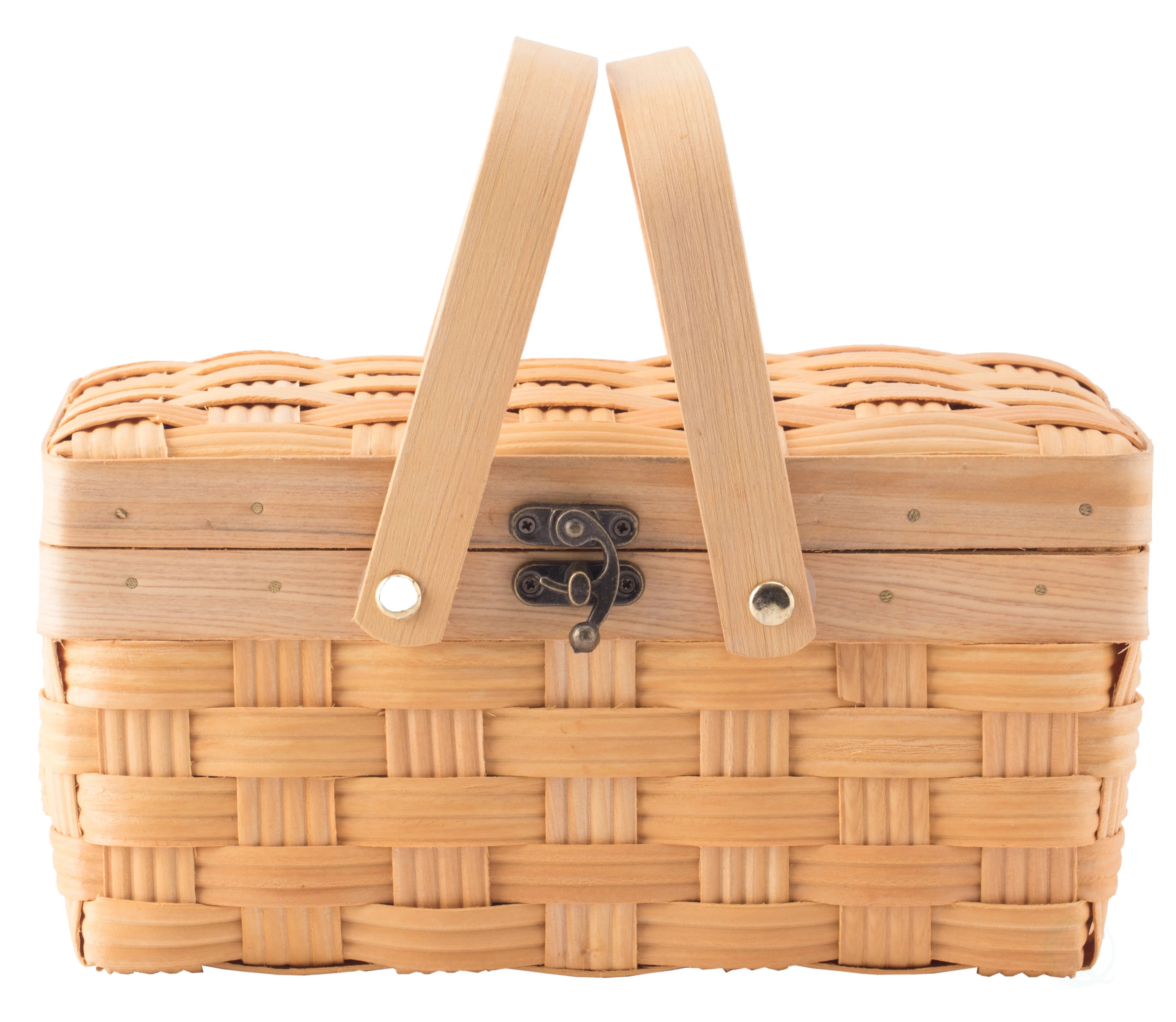 August Grove® Wood Picnic Basket | Wayfair | Wayfair North America