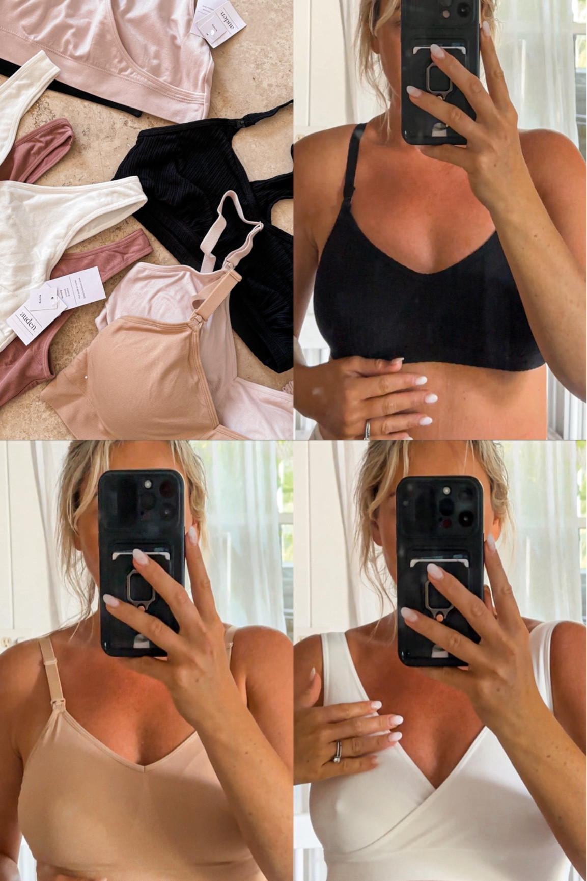 The most comfortable nursing bras for breastfeeding from target 🎯 and so affordable 🙏🏼💕👶🏼🍼🥛💦 wearing size medium 

#LTKBaby #LTKBump #LTKFindsUnder100