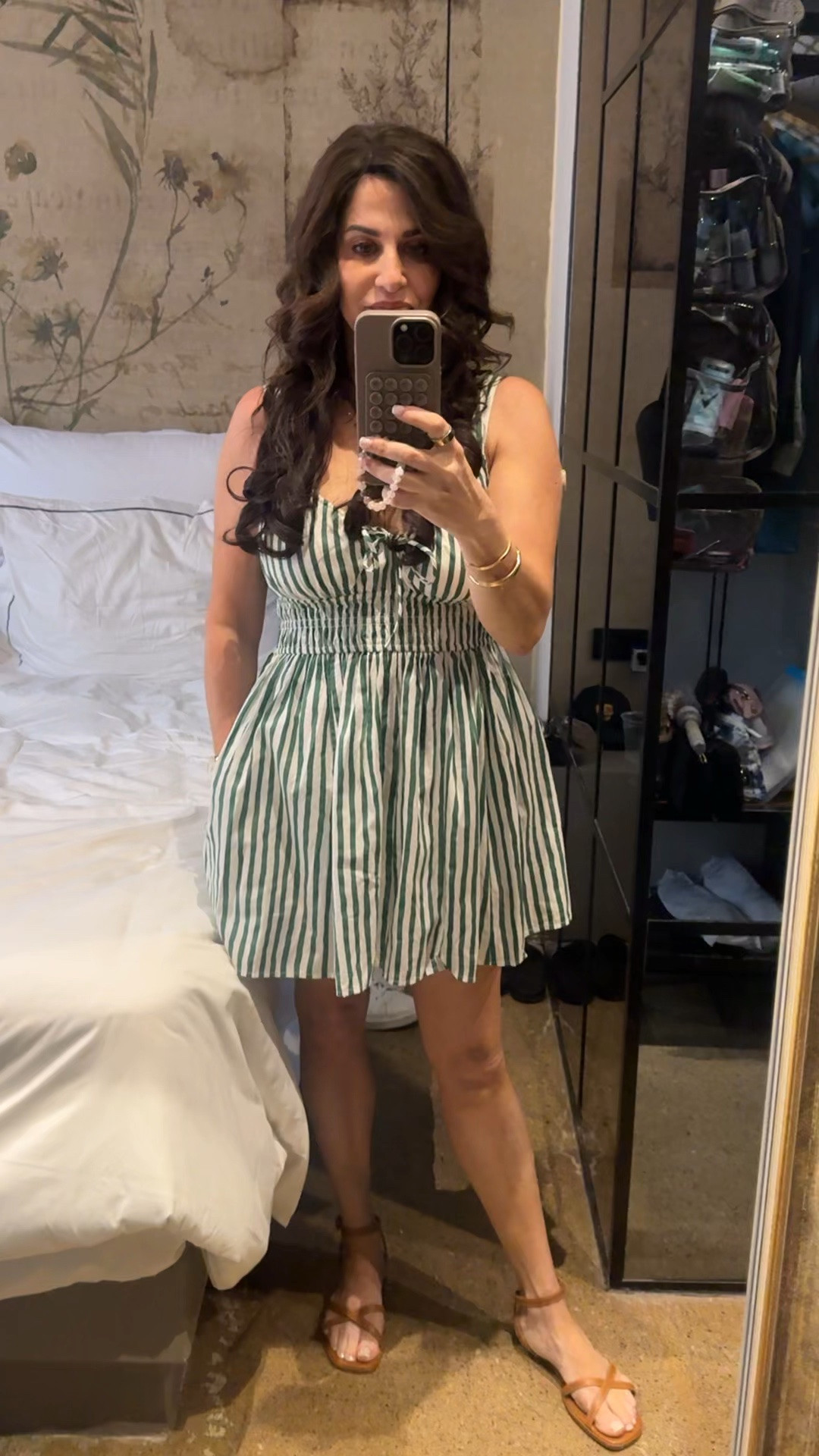 Skort dress is so cute . Available in different patterns / colors . Wearing a smp. Has a padded bra inside . You can leave or take out .

#LTKootd #LTKSaleAlert #LTKOver40