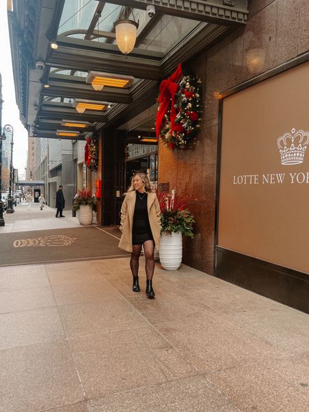 Christmas outfit, NYE outfit, Christmas time in New York, nyc, winter coat 

#LTKSeasonal #LTKfindsunder100 #LTKHoliday