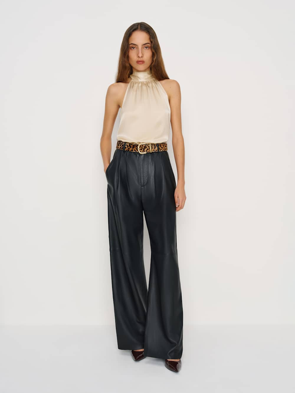 Royce Silk Top | Reformation (Global)