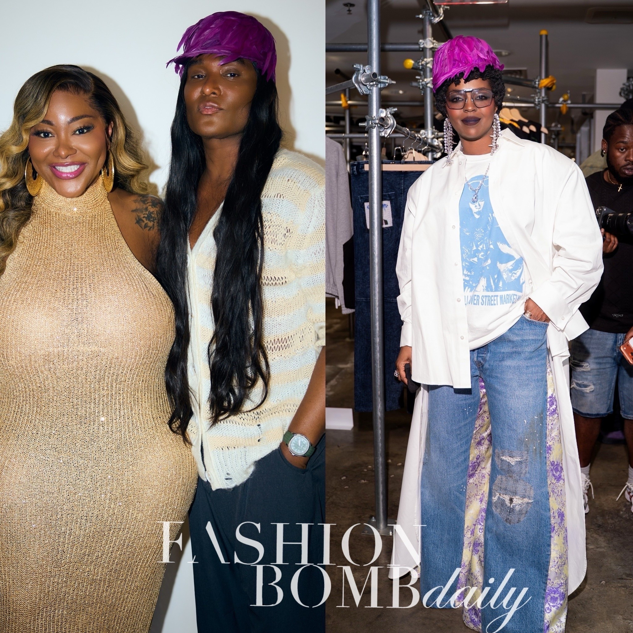 You ask, we answer! @tyalexander writes, “Hi! Where is Law Roach’s pink feather hat from.”

@luxurylaw appeared on @tsmadison’s podcast @outlaws.podcast wearing the same $3,150 @balenciaga purple feather hat previously worn by @mslaurynhill.

Both look 💣 but #wwib?

📸 @therealnicoleeee / @anothermichael

#tsmadison #lawroach #outlawspodcast #fashion #rupaulsdragrace