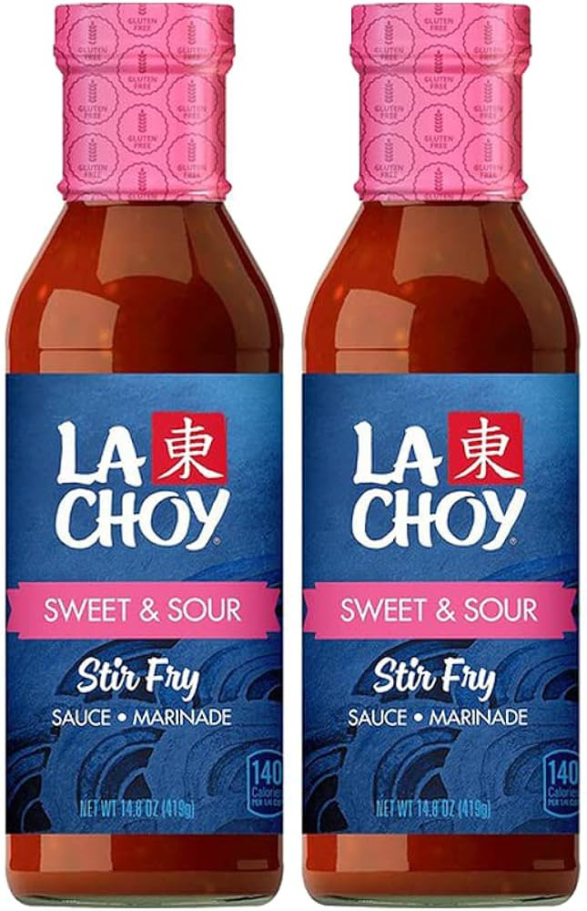 La Choy Sweet & Sour Stir Fry Sauce & Marinade Bottle, 14.8 oz (2 Pack) | Amazon (US)