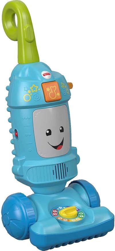 Fisher-Price Laugh & Learn Toddler Toy Vacuum, Push Toy with Lights Music and Educational Songs, ... | Amazon (US)