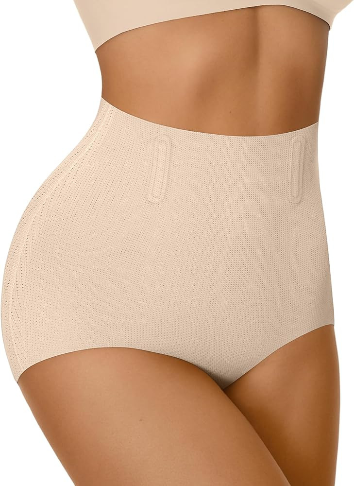 LUCKMEEY Tummy Control Shapewear Underwear for Women Seamless Girdle Butt Lifting Body Shaper Com... | Amazon (US)