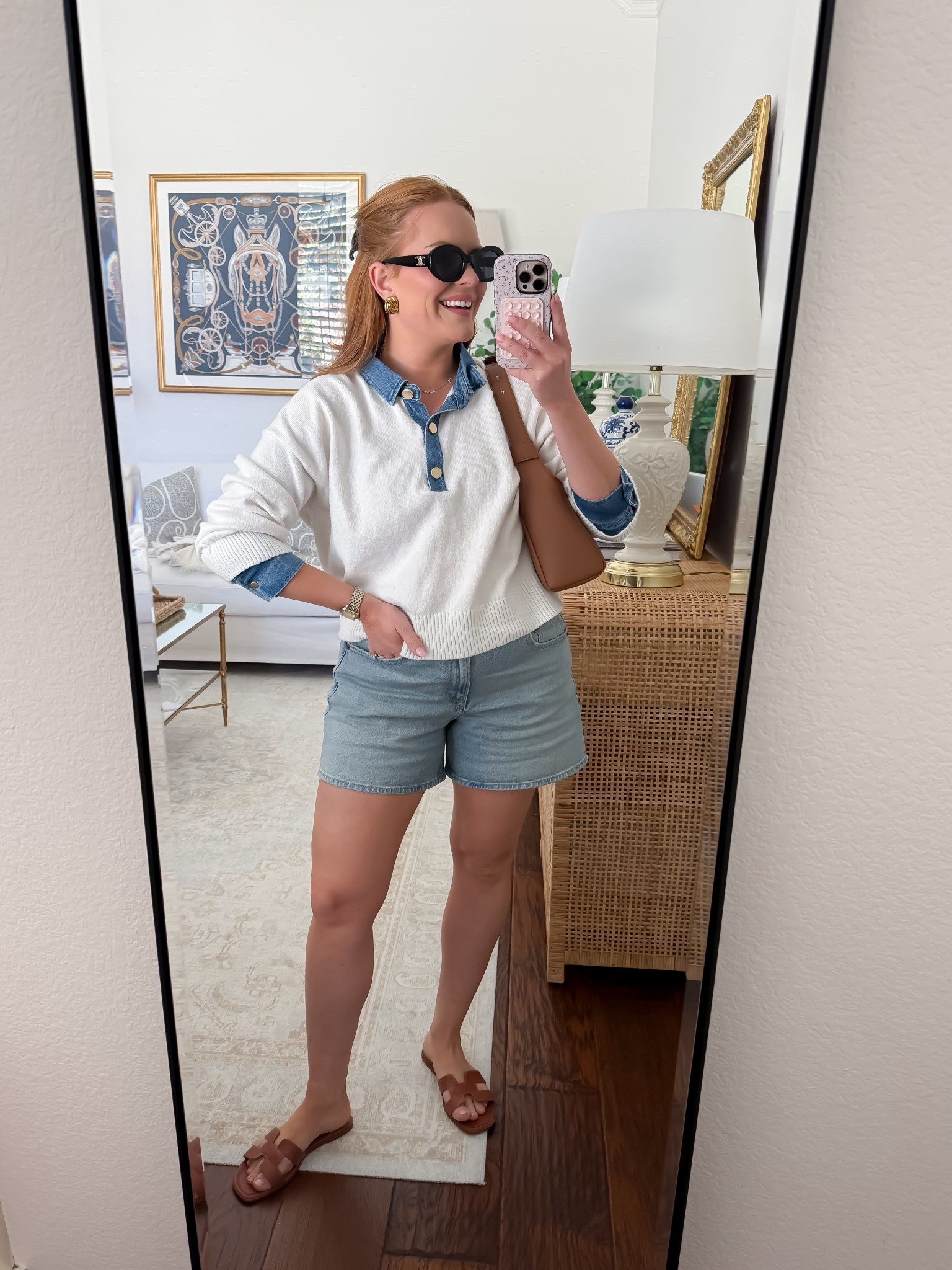 My favorite denim shorts! I like my shorts loose so I size up in these dad shorts! Great length and other options for shades!

#LTKdayinmylife #LTKmomlife #LTKootd