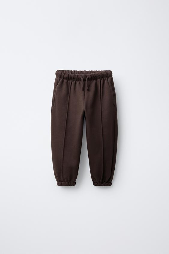 BALLOON TROUSERS WITH FLEECE LINING | Zara UK