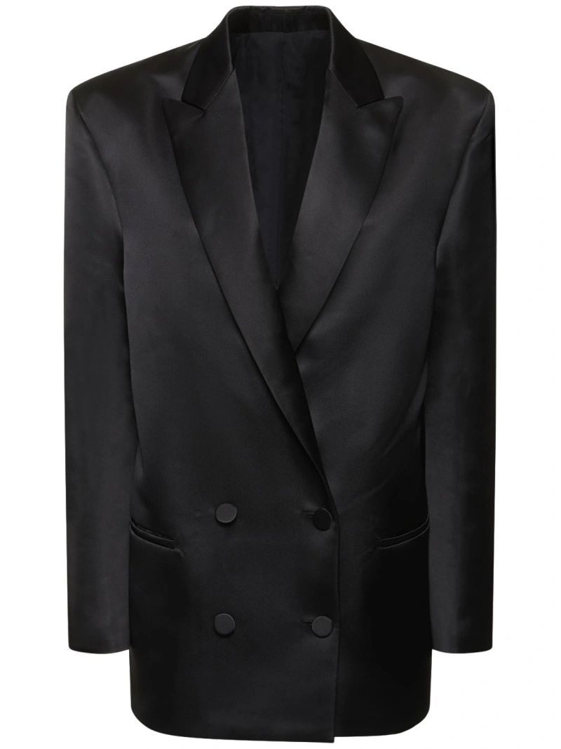 Duchesse double breasted blazer | Luisaviaroma