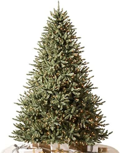 Amazon.com: Balsam Hill 4.5ft Premium Pre-lit Artificial Christmas Tree 'Traditional' Classic Blu... | Amazon (US)