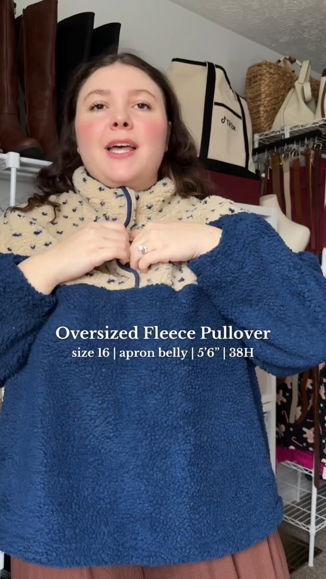 So cute and cozy for the rest of winter!! ❄️ #fleece #sherpa #fleecepullover #sherpapullover #tiktokshopcreatorpicks

#LTKSaleAlert #LTKPlusSize