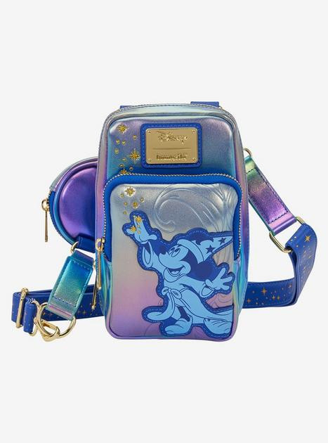 Loungefly Disney Fantasia Rainbow Shine Cell Phone Crossbody Bag with Coin Purse | BoxLunch