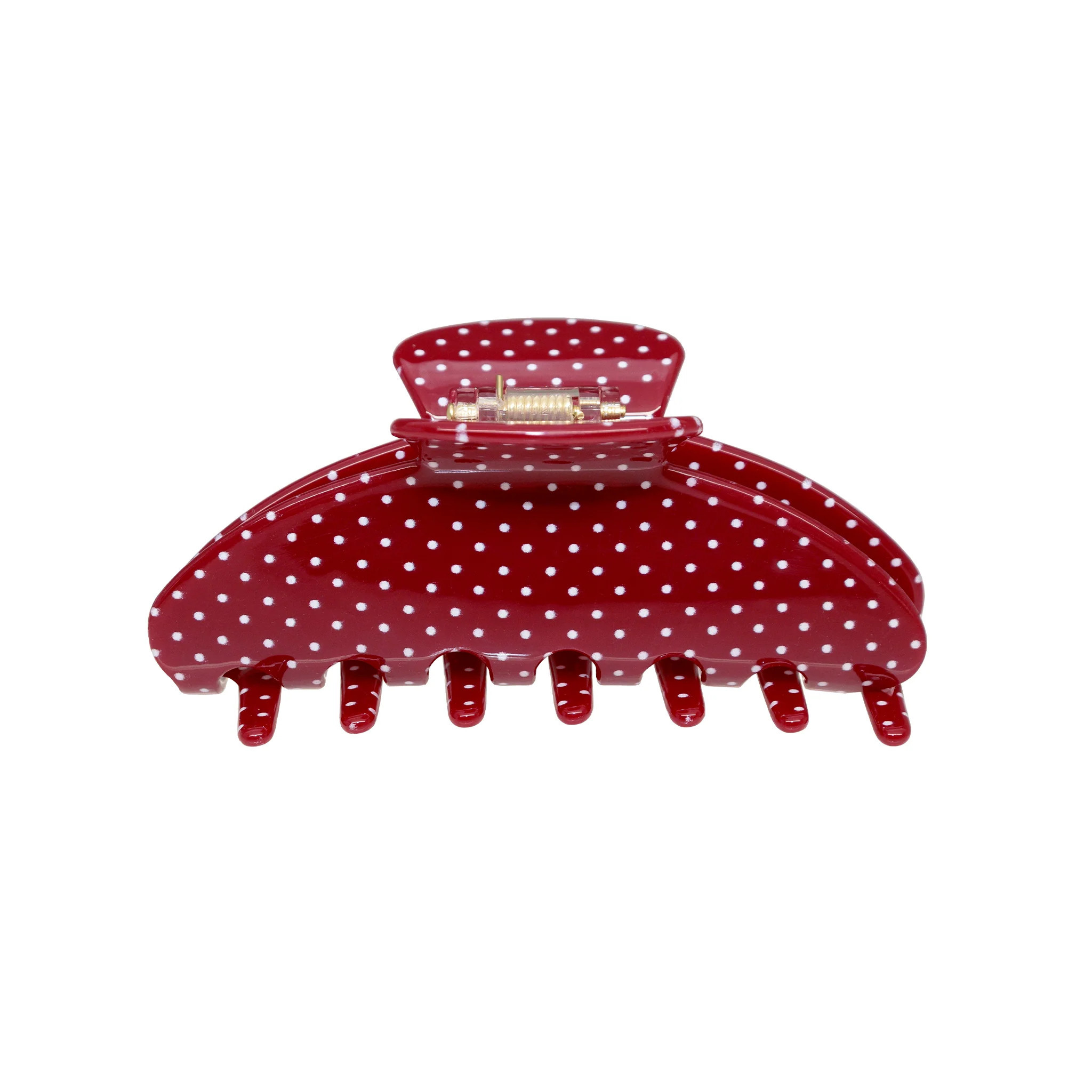 Big Effing Clip in Cherry Polka Dot | Emi Jay