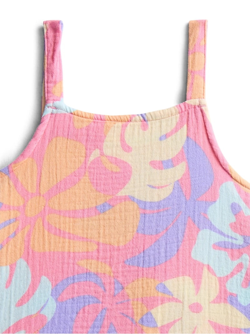 Wonder Nation(4.8)|131 Wonder Nation Girls Textured Woven Cotton Top and Shorts Outfit Set, 2-Pie... | Walmart (US)