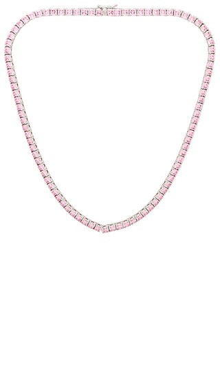X REVOLVE Full Iced Out Necklace | Revolve Clothing (Global)