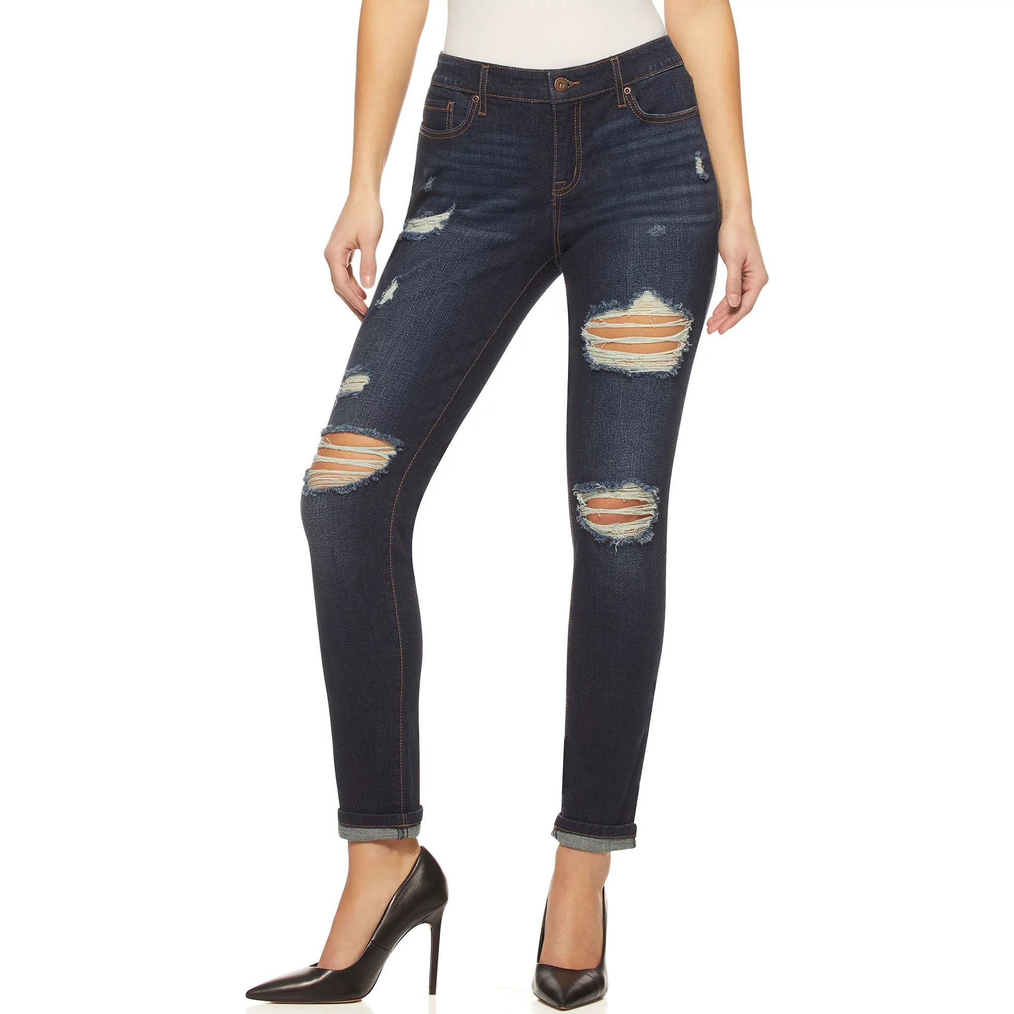 Sofia Jeans by Sofia Vergara Women’s Bagi Boyfriend Jeans | Walmart (US)