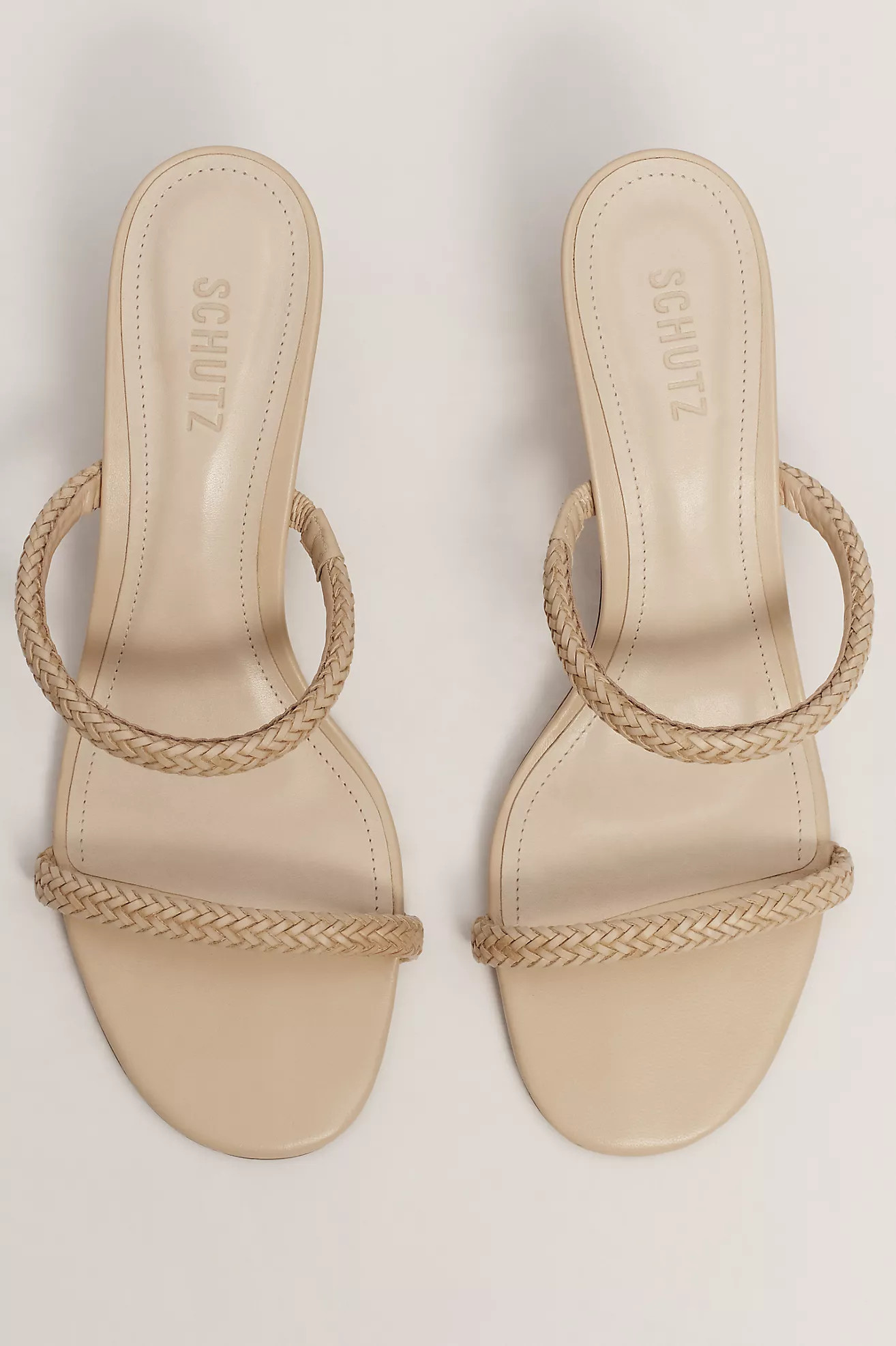 Schutz Talia Woven Kitten Heels | Anthropologie (US)