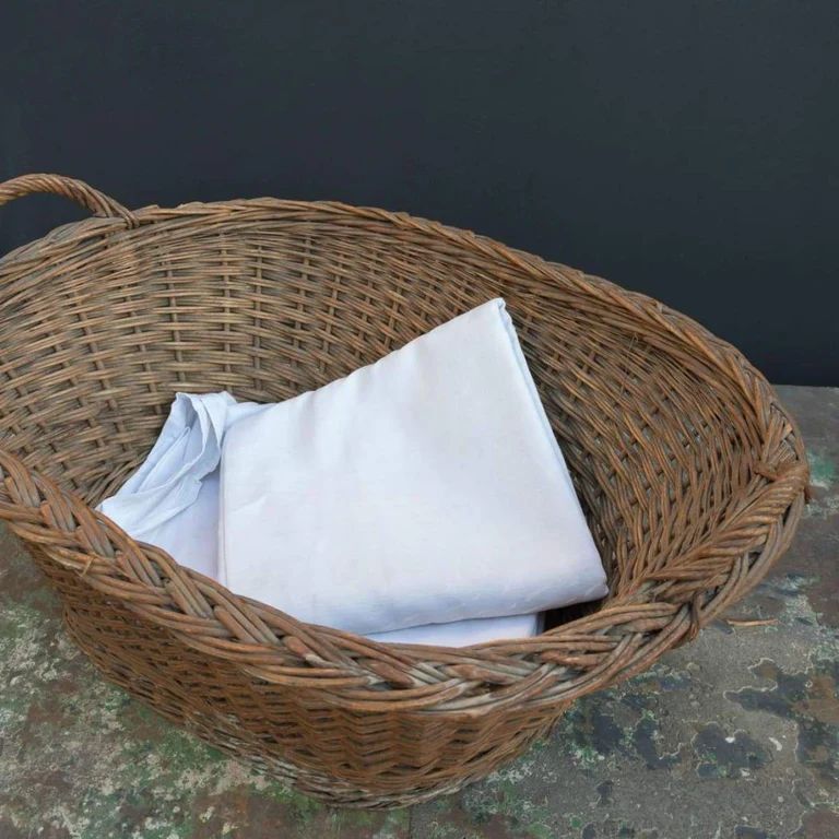 Oval French Laundry Day Basket | Elsie Green US