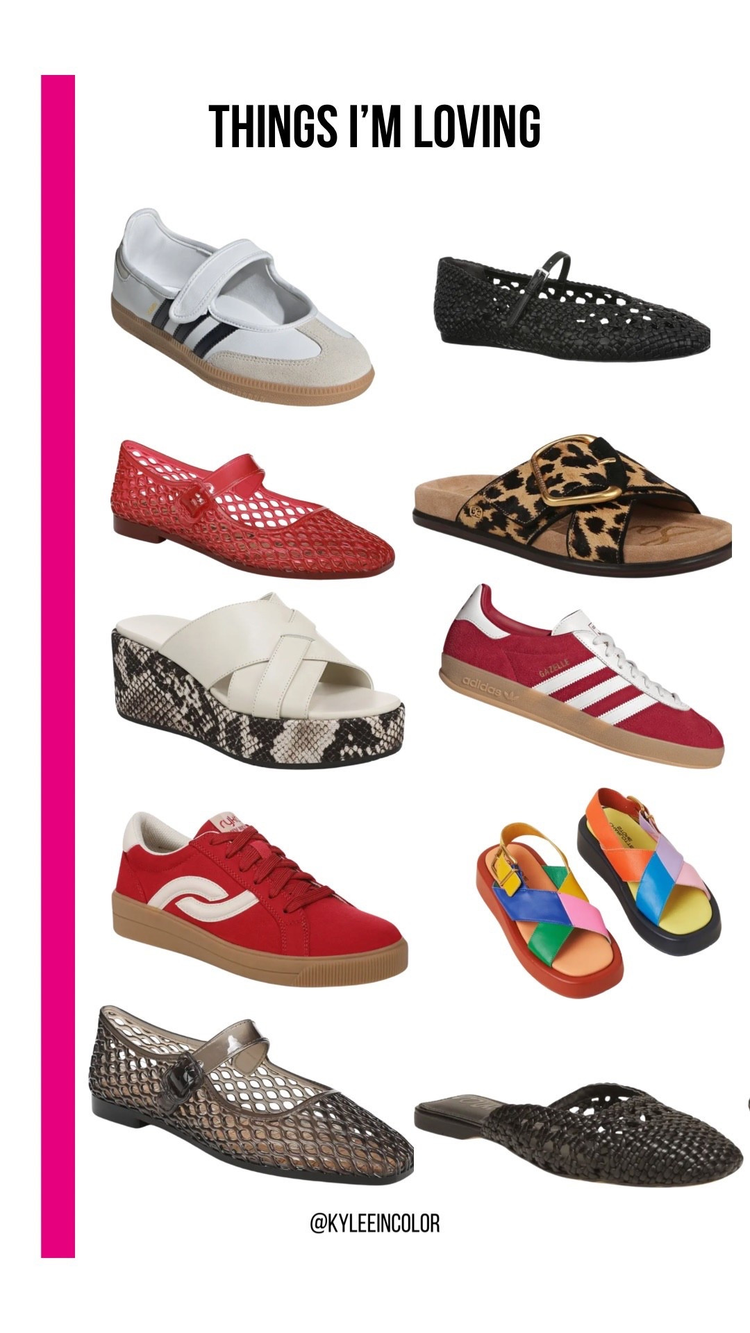 Shoes I’m loving at Nordstrom! I’m in the hunt for a pair of red tennis shoes in my size! 