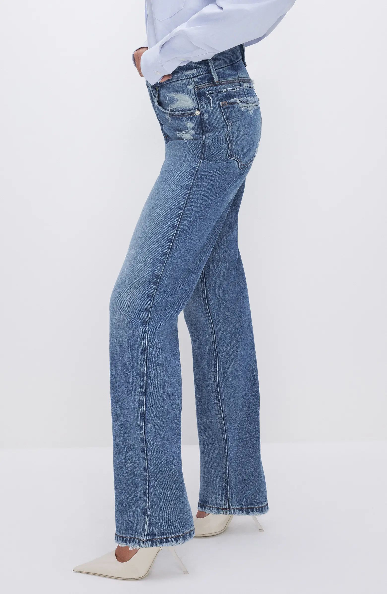 Good '90s Ripped Relaxed Jeans | Nordstrom