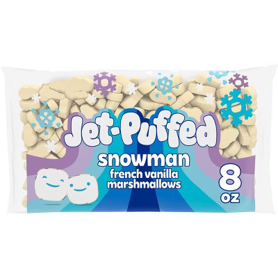 Kraft Jet Puffed Snowman Marshmallows - 08oz | Target