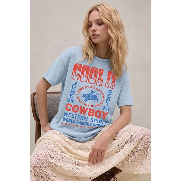 Cool It Cowboy Graphic Top | Southern Roots Clothing Co.
