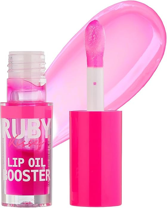 Ruby Kisses Lip Oil Booster, Hydrating Lip Gloss with Nourishing Natural Oil Blend, Jumbo Wand fo... | Amazon (US)