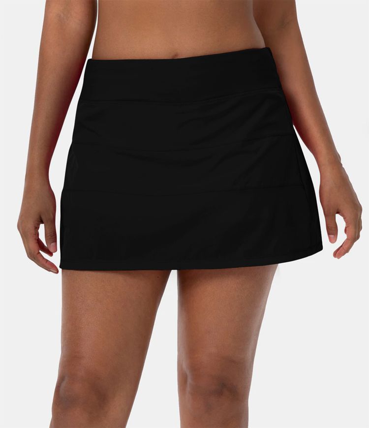 Women’s Everyday 2-in-1 Back Pocket Plus Side Pocket Tennis Skirt - HALARA | HALARA