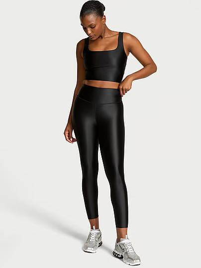 VSX GlossyTech™ Legging, Black, Xl25Ins - Women's Bottoms - Victoria's Secret | Victoria's Secret (US / CA )