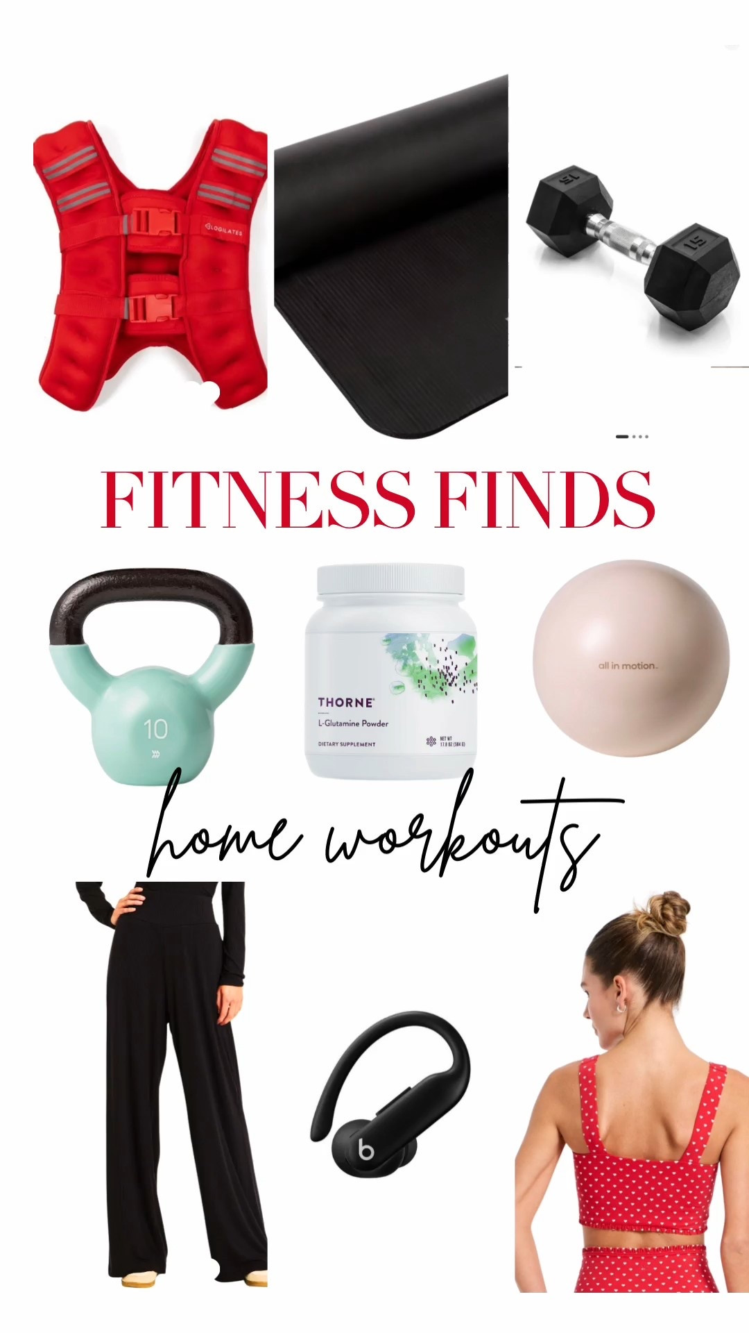 I don’t always have time to workout at the gym but I don’t let that stop me from getting a great home workout. Here are a few of my fitness finds to get in shape at home in 2026. Follow for more fitness inspo. #newyears #newyearsfitnessgoals 

#LTKActive #LTKOver40 #LTKFindsUnder50