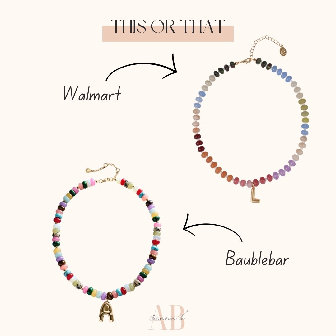 DESIGNER INSPIRED —> Baublebar look for less at Walmart!