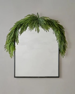 Real Touch Norfolk Pine Mantel Swag - 72 | Magnolia