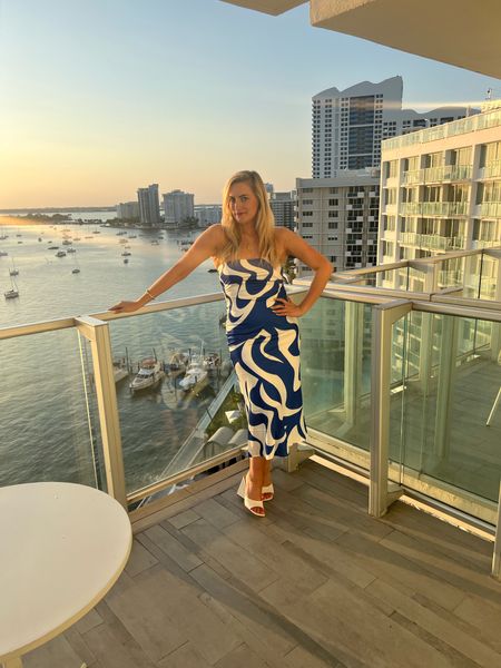 Vacation dress | vacation style | revolve | under $100 dress | white heals | express shoes 
