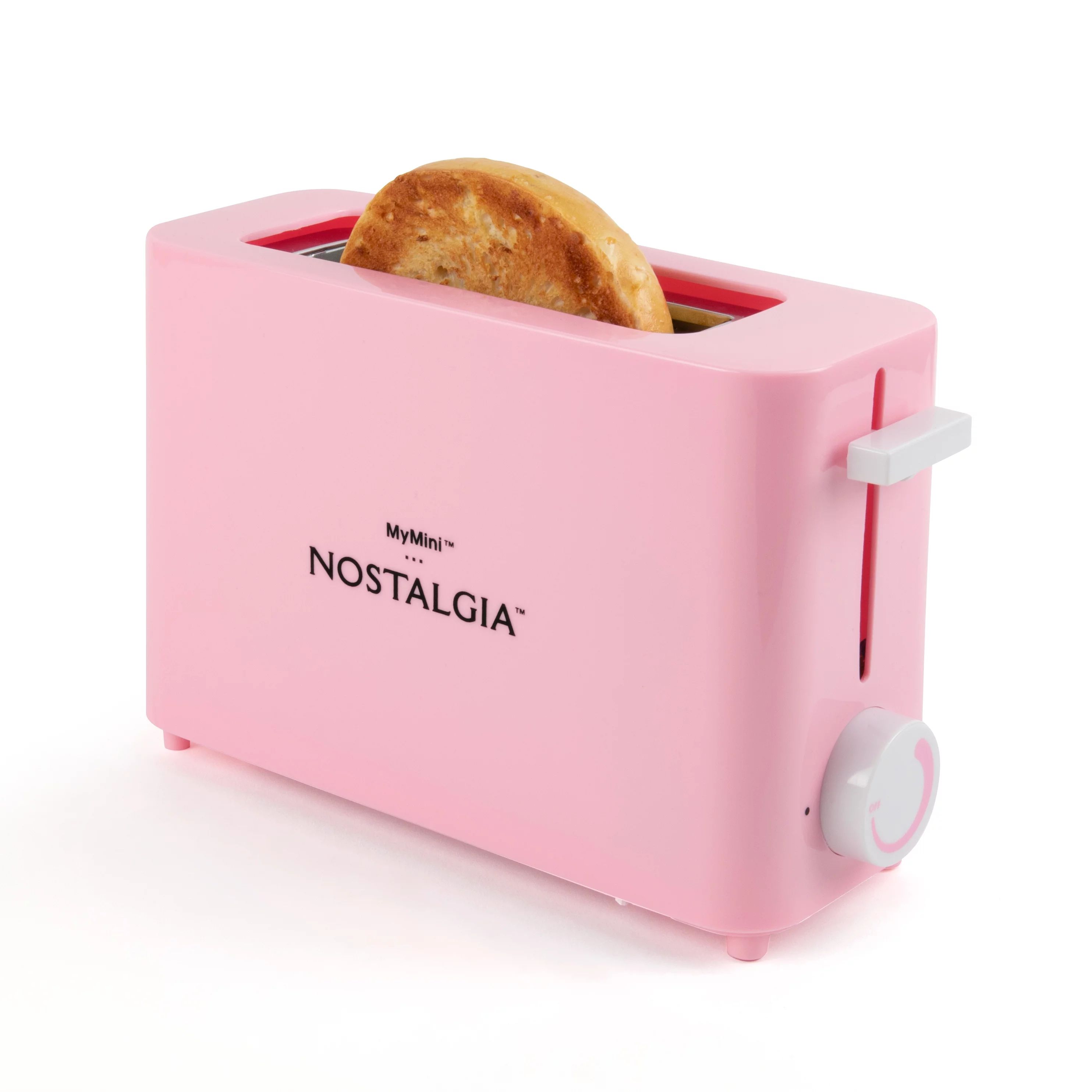 Nostalgia Single Slice Toaster, Pink | Walmart (US)