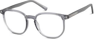 Gray Square Glasses #2041312 | Zenni Optical | Zenni Optical (US & CA)