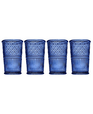 Godinger Claro Modern Vintage Tumbler Glasses - 12oz., Set of 4 - Macy's | Macy's