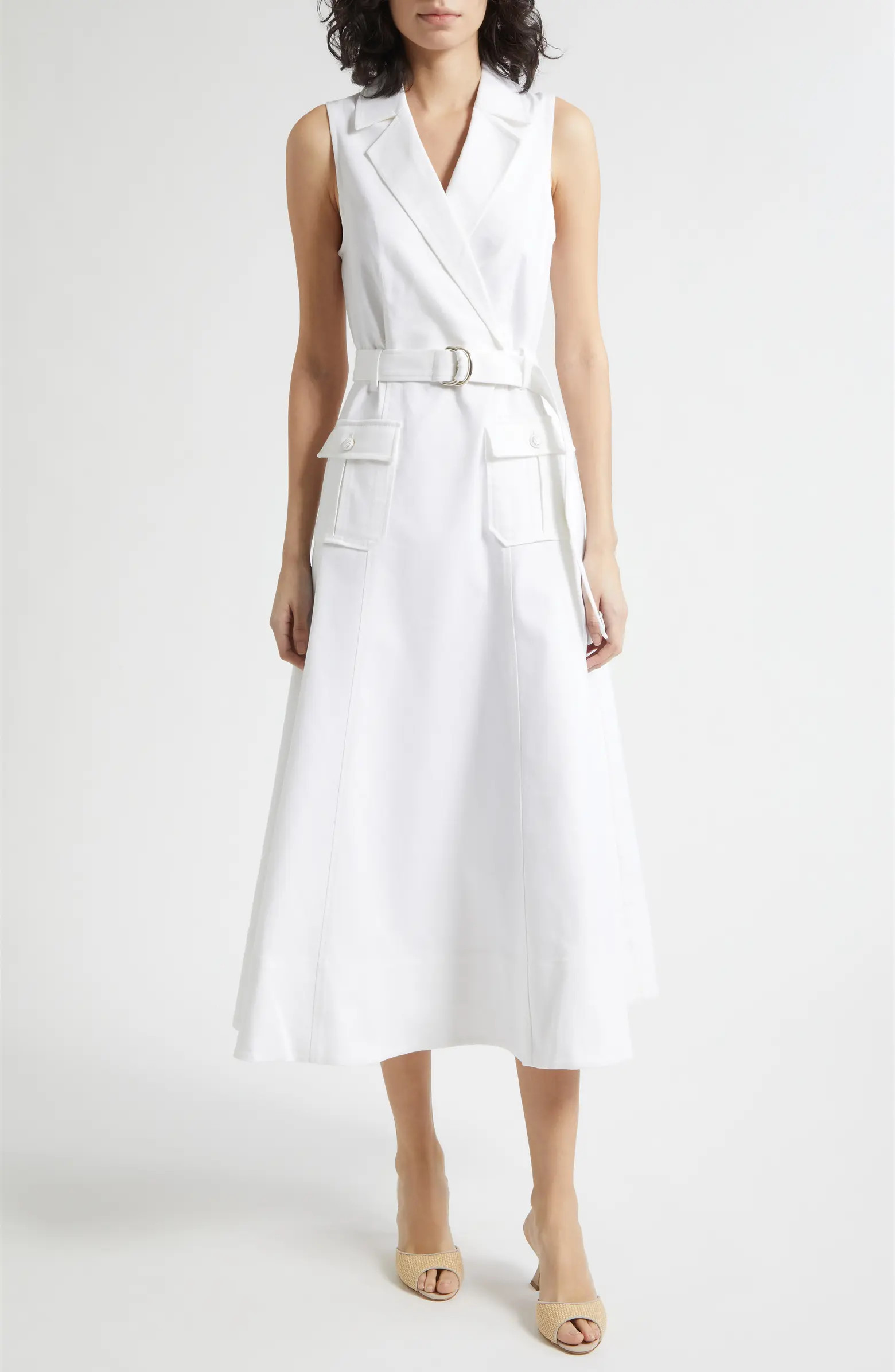 Lenessa White Denim Dress | Nordstrom