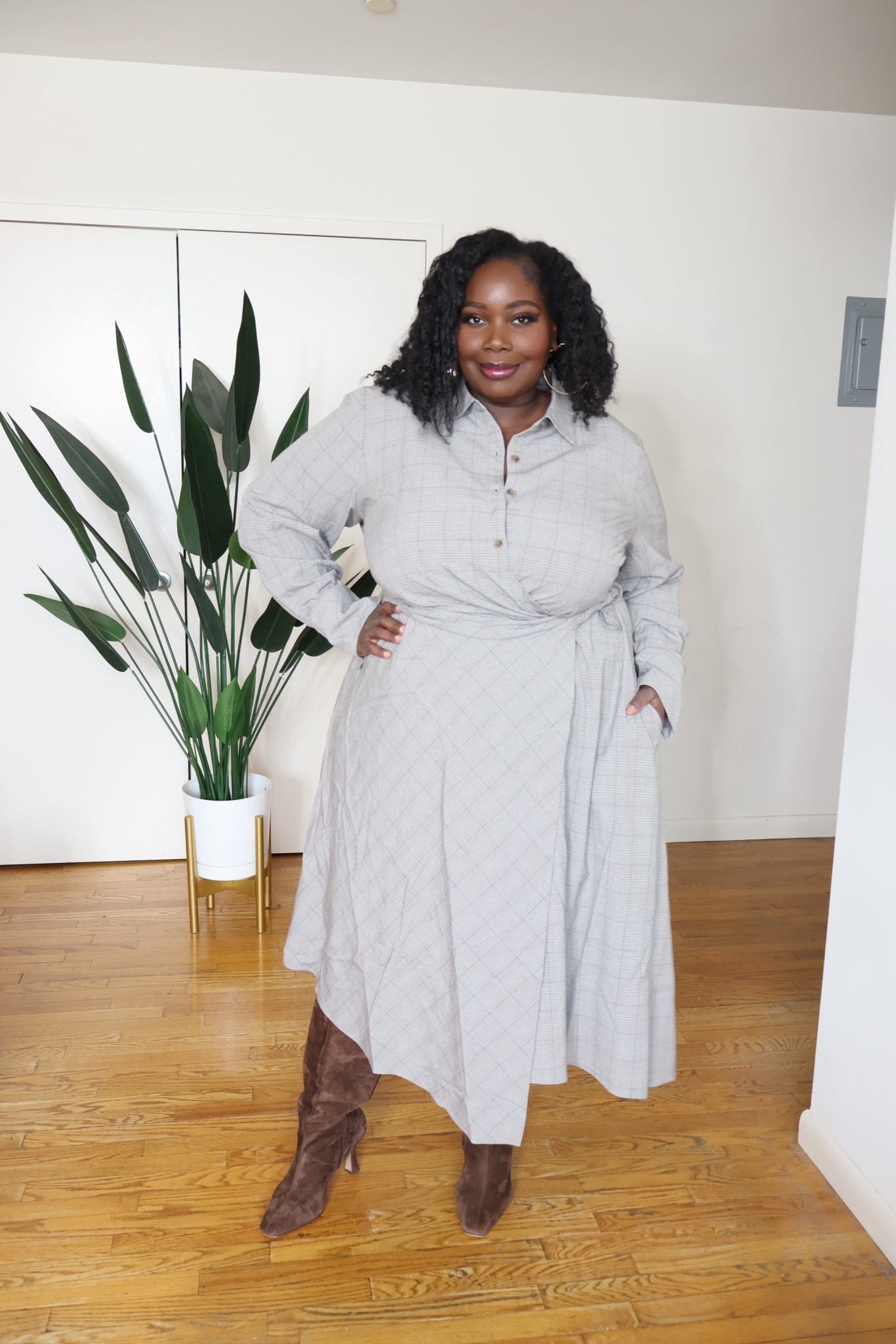 Ashley Graham & JCPenney wrap dress. (Gifted)

#LTKOver40 #LTKPlusSize #LTKMidsize