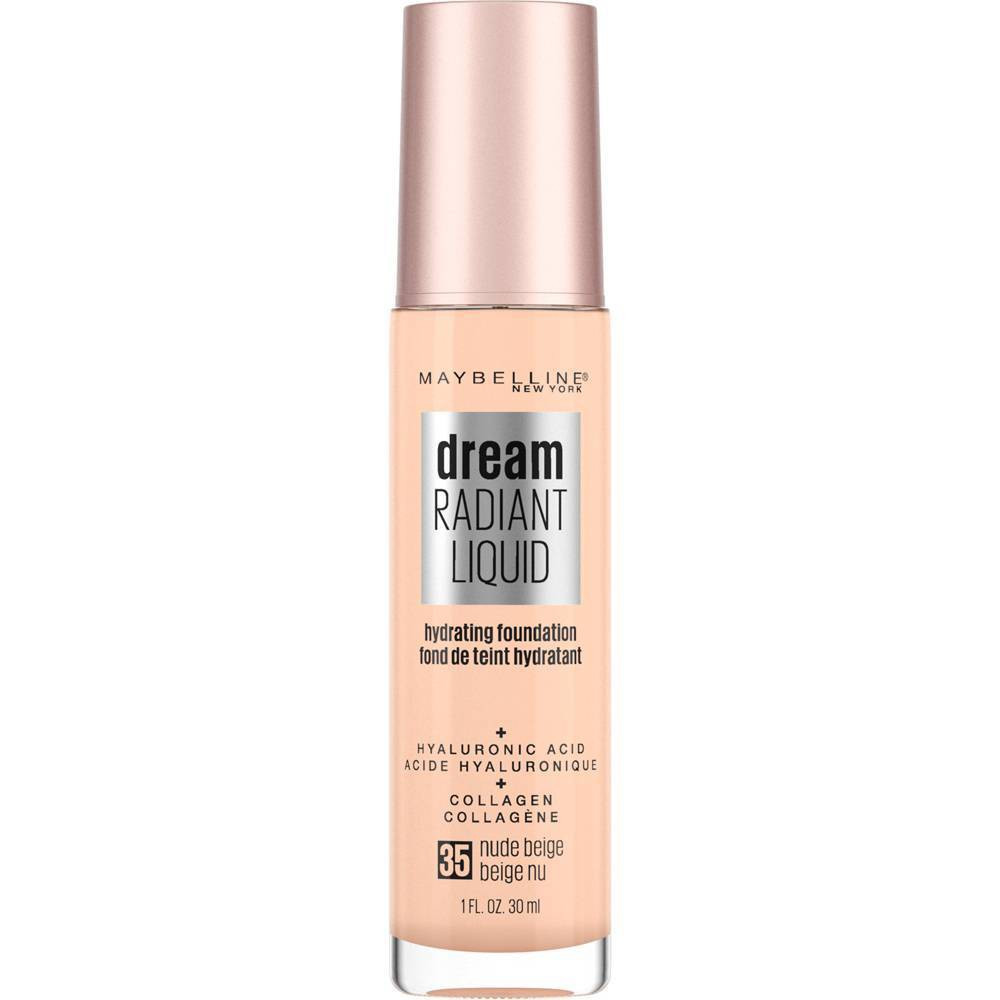 Maybelline Dream Radiant Liquid Foundation with Hyaluronic Acid + Collagen - - 1 fl oz | Target
